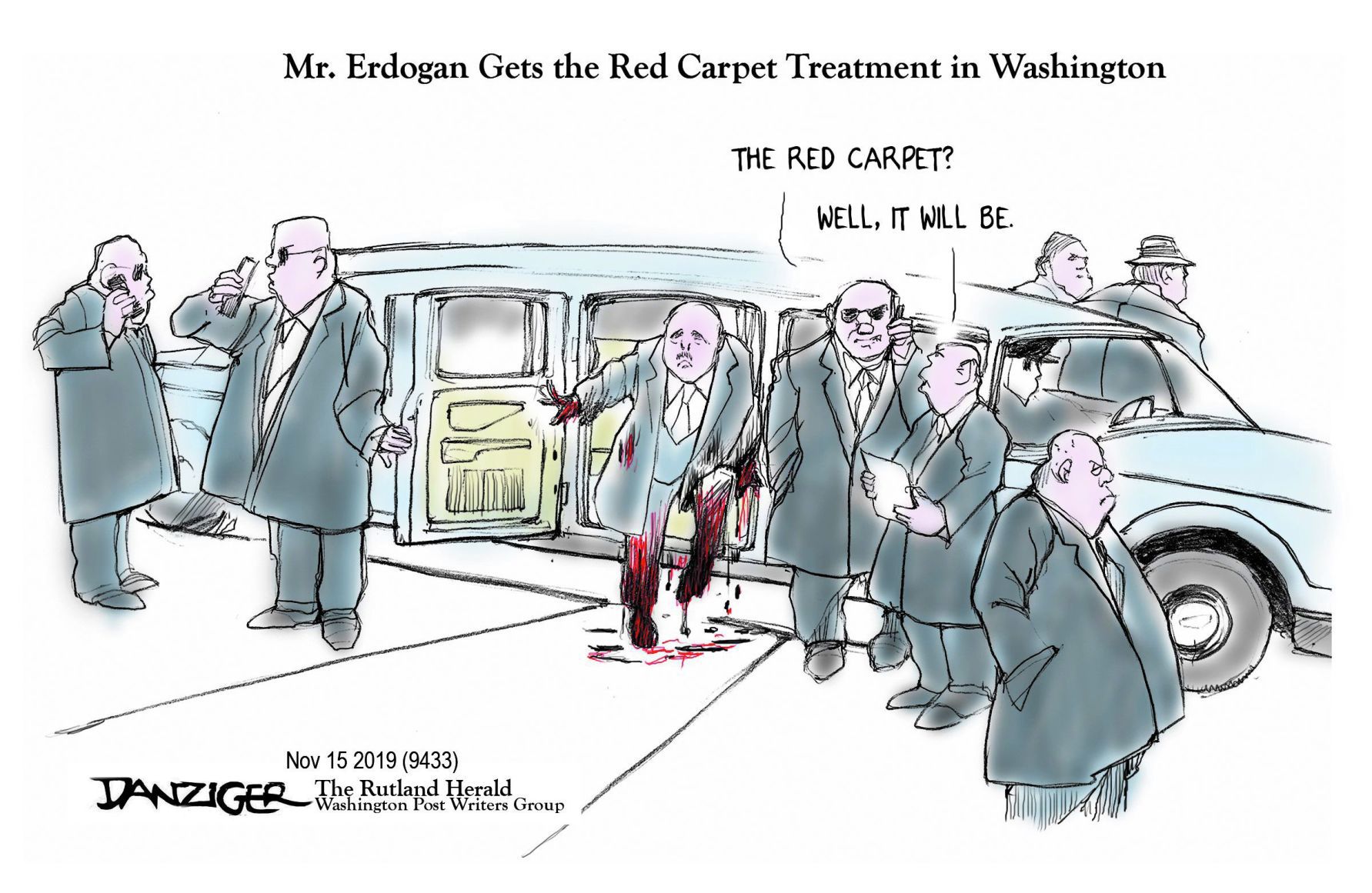 Jeff Danziger cartoon